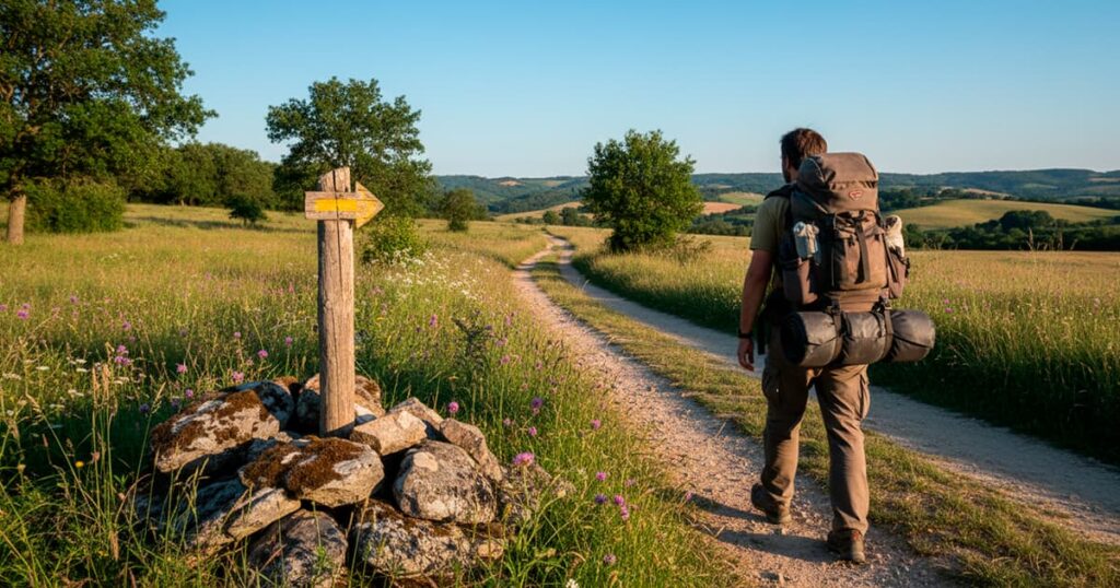Por qué las flechas amarillas se convirtieron en símbolo del Camino